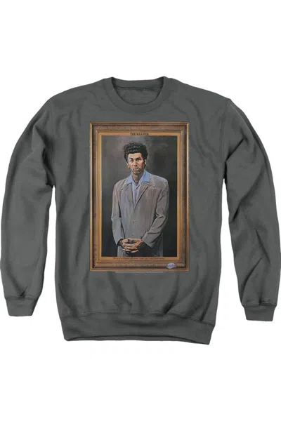 Gildan Seinfeld Kramer Portrait Adult Crewneck Sweatshirt In Pink