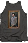 Gildan Seinfeld Kramer Portrait Adult Tank Top In Pink