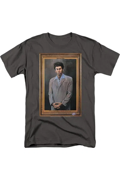 Gildan Seinfeld Kramer Portrait Short Sleeve Adult Tee / T-shirt In Black
