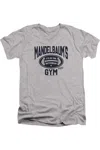 Gildan Seinfeld Madelbaum´s Gym Short Sleeve Adult V Neck Premium Cotton Tee / T-shirt In Multi