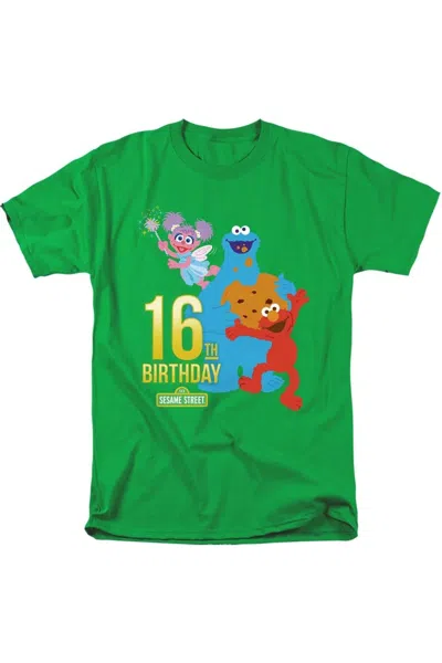 GILDAN SESAME STREET 16TH BIRTHDAY SHORT SLEEVE ADULT TEE / T-SHIRT