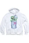 Gildan Sesame Street About That Street Life Adult Pull Over Hoodie In White