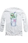 Gildan Sesame Street About That Street Life Long Sleeve Adult Tee / T-shirt In White
