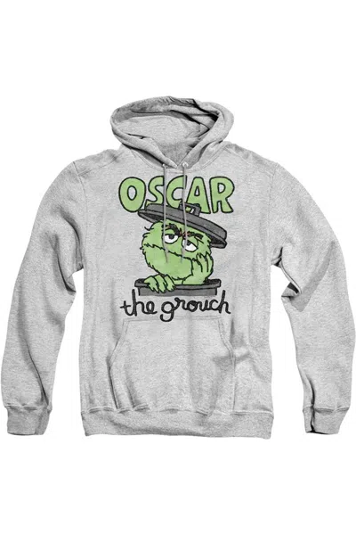 Gildan Sesame Street Canned Grouch Adult Pull Over Hoodie In Multi
