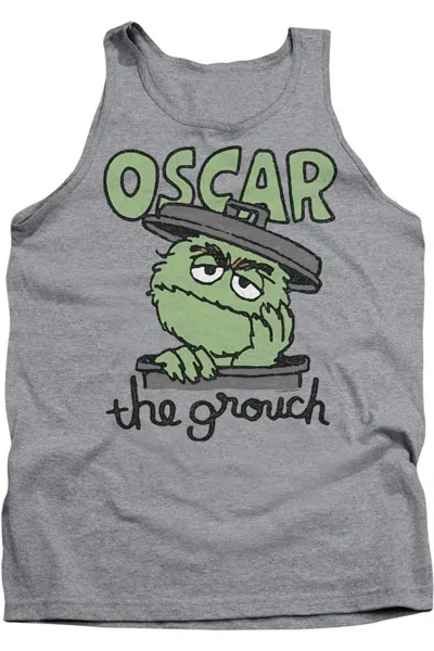 Gildan Sesame Street Canned Grouch Adult Tank In Multi
