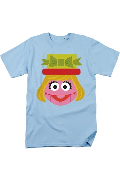 Gildan Sesame Street Christmas Nutcracker Prairie Dawn Short Sleeve Adult Tee / T-shirt In Blue