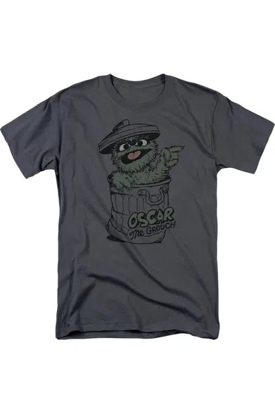 Gildan Sesame Street Early Grouch Short Sleeve Adult Tee / T-shirt In ...
