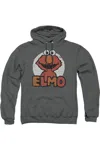 Gildan Sesame Street Elmo Name Adult Pull Over Hoodie In Pink