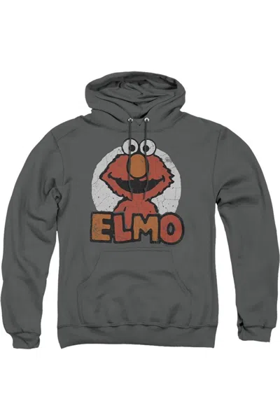 Gildan Sesame Street Elmo Name Adult Pull Over Hoodie In Pink