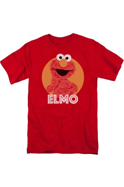 GILDAN SESAME STREET ELMO SCRIBBLE SHORT SLEEVE ADULT TEE / T-SHIRT