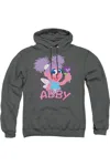 Gildan Sesame Street Flat Abby Adult Pull Over Hoodie In Pink