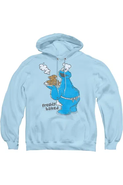 Gildan Sesame Street Freshly Baked Adult Pull Over Hoodie In Blue