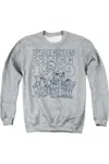 Gildan Sesame Street Friendshort Sleeveince Adult Crewneck Sweatshirt In Multi