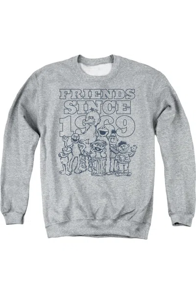 Gildan Sesame Street Friendshort Sleeveince Adult Crewneck Sweatshirt In Multi