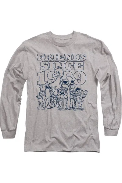 Gildan Sesame Street Friendshort Sleeveince Long Sleeve Adult Tee / T-shirt In Multi