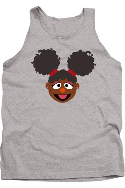 Gildan Sesame Street Gabrielle Face Adult Tank In Multi