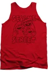 Gildan Sesame Street Group Crunch Adult Tank In Red