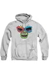 Gildan Sesame Street Halftone Heads Adult Pull Over Hoodie In Multi