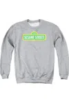 Gildan Sesame Street Logo Adult Crewneck Sweatshirt In Multi