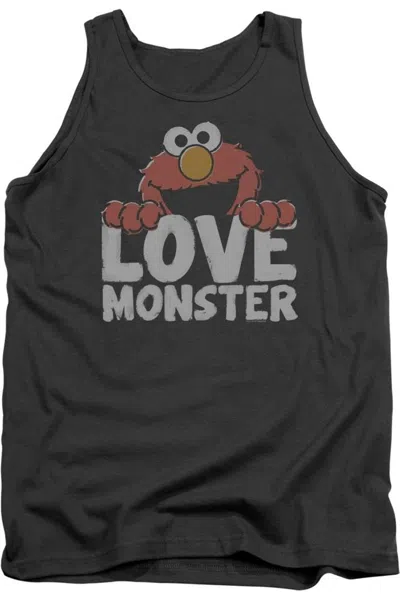 Gildan Sesame Street Love Monster Adult Tank In Pink