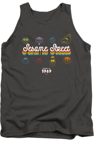 Gildan Sesame Street Made In 1969 Adult Tank In Pink