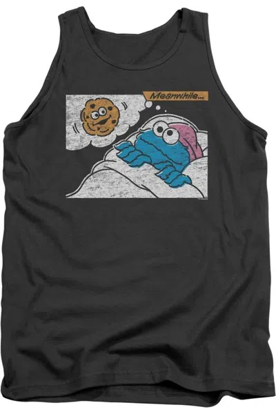 Gildan Sesame Street Meanwhile Adult Tank In Pink