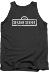Gildan Sesame Street One Color Logo Adult Tank In Pink
