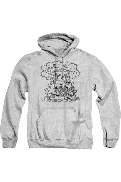 Gildan Sesame Street Simple Street Adult Pull Over Hoodie In Multi