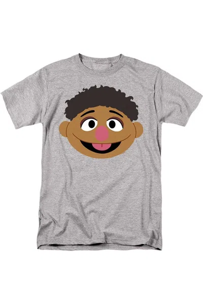 Gildan Sesame Street Tamir Face Short Sleeve Adult Tee / T-shirt In Multi
