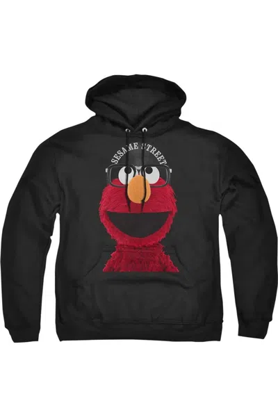 Gildan Sesame Street Top Billed Adult Pull Over Hoodie In Black