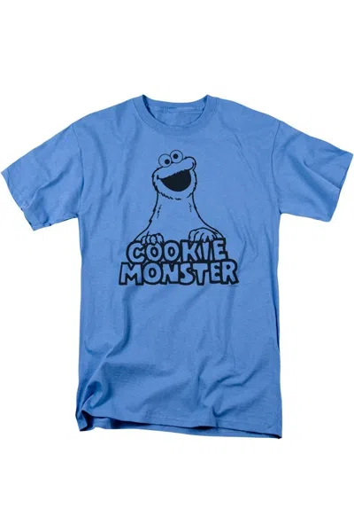 Gildan Sesame Street Vintage Cookie Monster Short Sleeve Adult Tee / T-shirt In Multi