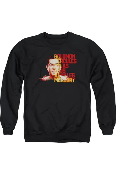 Gildan Shazam Movie Shazam Hope Adult Crewneck Sweatshirt In Black