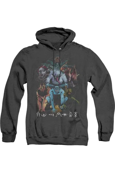 Gildan Shazam Movie Sins Adult Heather Hoodie / Hooded Sweatshirt In Black
