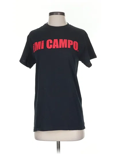 Pre-owned Gildan Short Sleeve T-shirt In Black