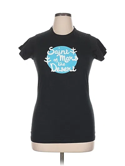 Pre-owned Gildan Short Sleeve T-shirt In Black