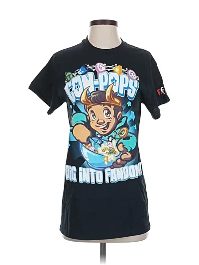 Pre-owned Gildan Short Sleeve T-shirt In Black