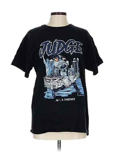 Pre-owned Gildan Short Sleeve T-shirt In Black