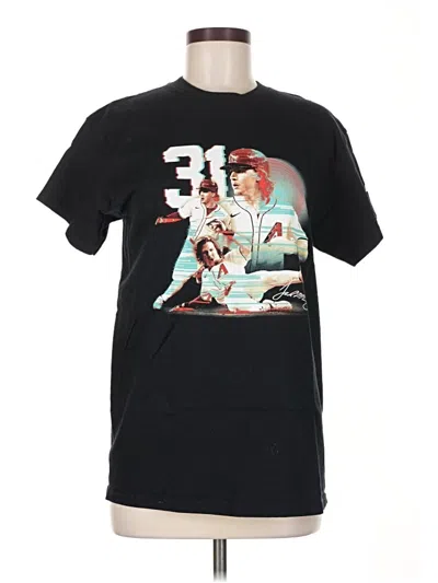 Pre-owned Gildan Short Sleeve T-shirt In Black