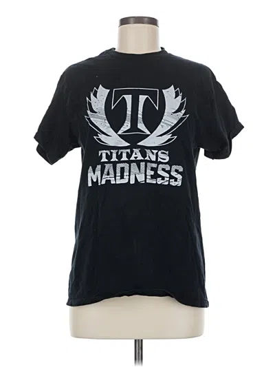 Pre-owned Gildan Short Sleeve T-shirt In Black