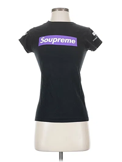 Pre-owned Gildan Short Sleeve T-shirt In Black