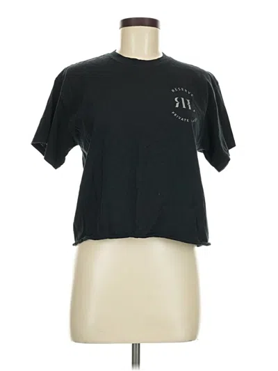 Pre-owned Gildan Short Sleeve T-shirt In Black