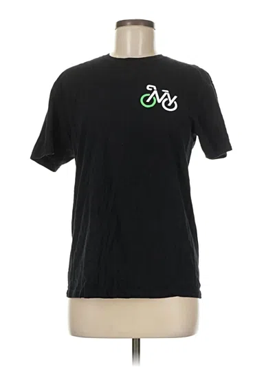 Pre-owned Gildan Short Sleeve T-shirt In Black
