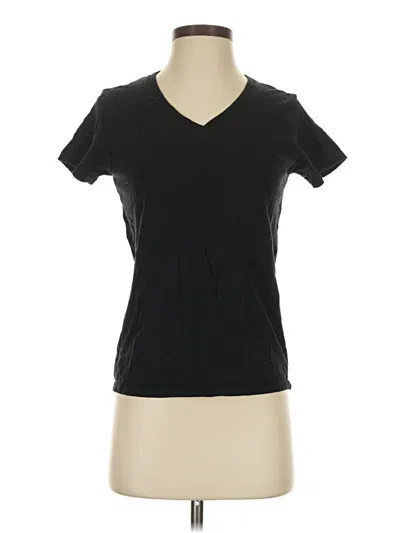 Pre-owned Gildan Short Sleeve T-shirt In Black