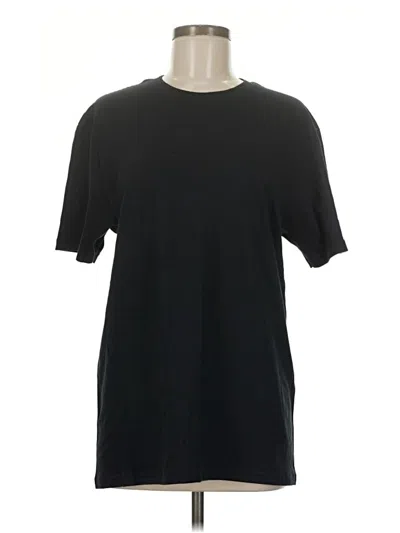 Pre-owned Gildan Short Sleeve T-shirt In Black