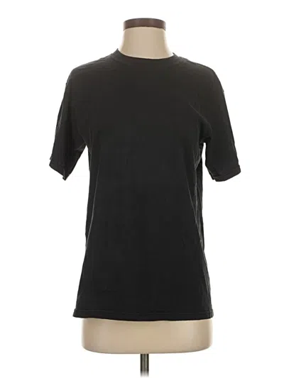 Pre-owned Gildan Short Sleeve T-shirt In Black