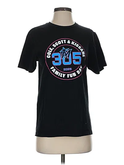 Pre-owned Gildan Short Sleeve T-shirt In Black