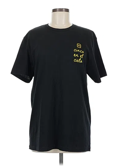 Pre-owned Gildan Short Sleeve T-shirt In Black