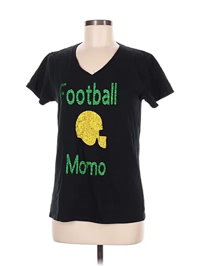 Pre-owned Gildan Short Sleeve T-shirt In Black