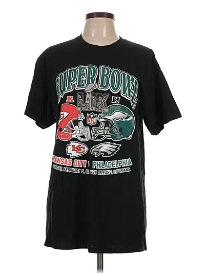 Pre-owned Gildan Short Sleeve T-shirt In Black
