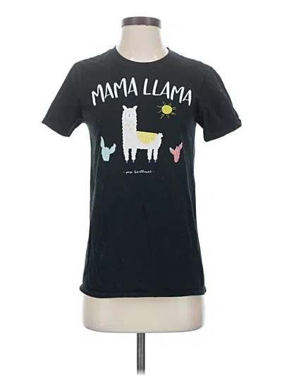 Pre-owned Gildan Short Sleeve T-shirt In Black